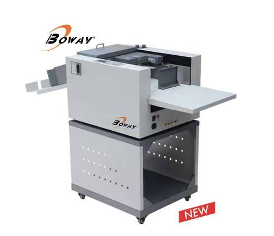 เครื่องตีเส้นสัน เครื่องกดเส้นพับ เครื่องปรุกระดาษ Boway 350 SUC (ระบบ Auto feed)