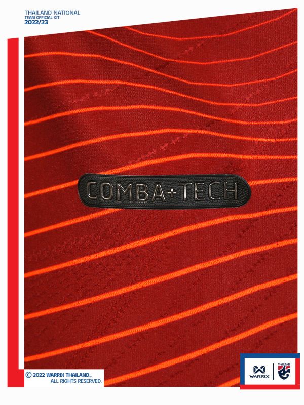 เสื้อทีมชาติไทย 2022-23 เกรดนักเตะ (Player Version) Thailand National Team Kit