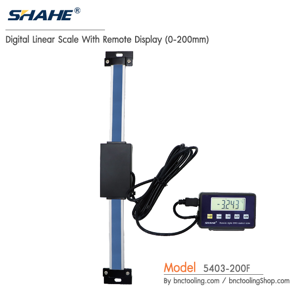 SHAHE,Digital Linear Scale With Remote Display (0-200mm),5403-200F