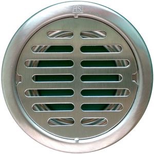 ตะแกรงน้ำทิ้ง (HSJ STAINLESS STEEL AREA DRAIN) แบบกรอบกลม ขนาด 2 นิ้ว