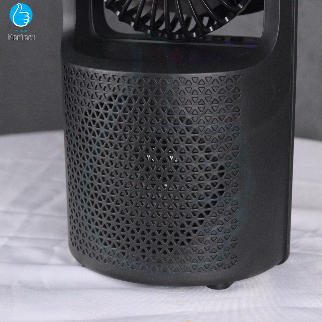 ลำโพงบลูทูธมาพร้อมพัดลมและไฟ LED Mini Speaker By Millionperfect รุ่น ZQS1440