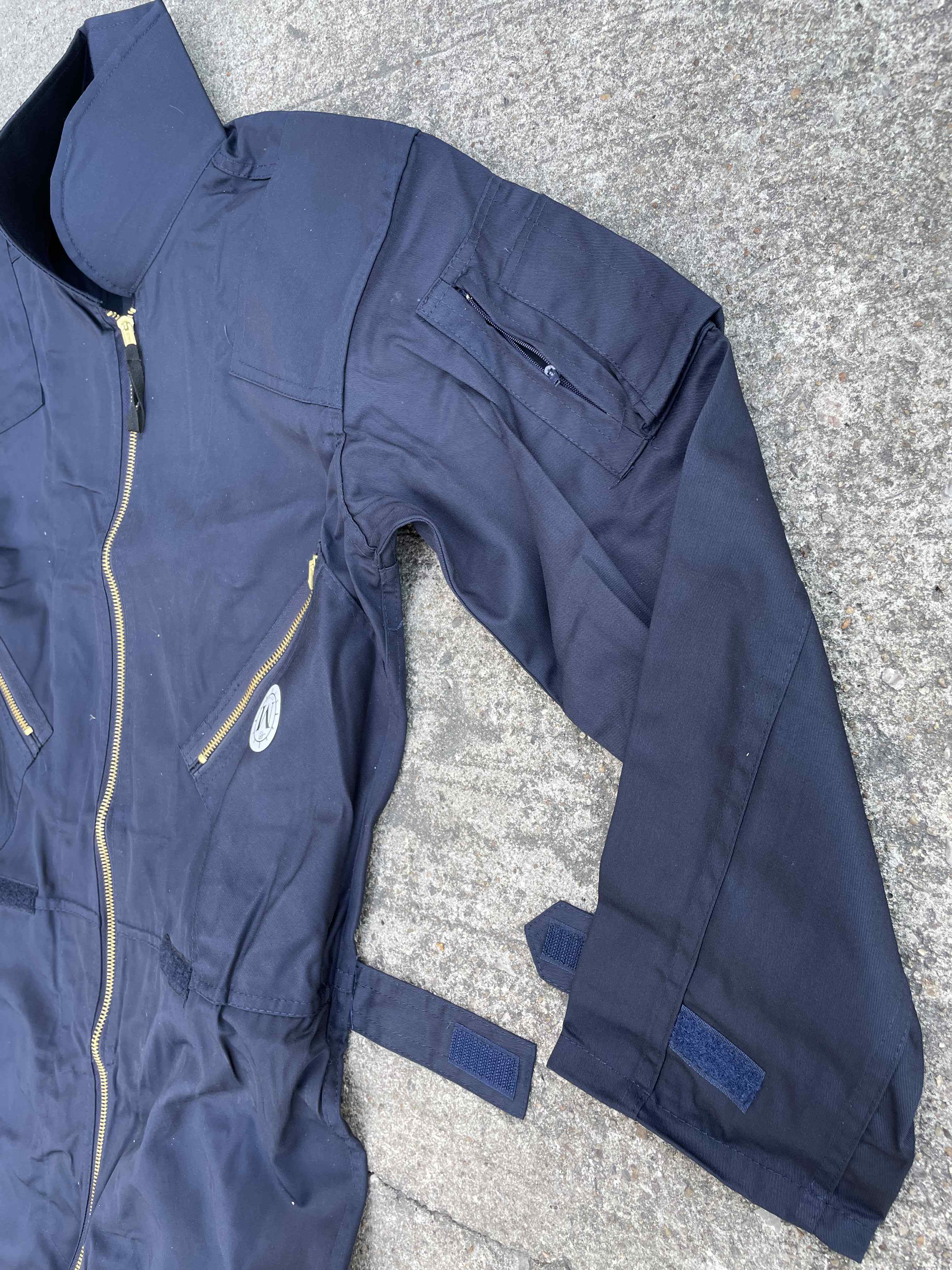 ชุดหมี ซิป ช่าง กู้ภัย เซฟตี้ ชุดบิน แขนยาว ( ผ้าคอมทวิว เนื้อนุ่ม เกรด A )