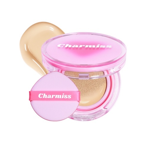 Charmiss Glow Airy Cushion SPF50+ PA++++ Glow Airy Cushion SPF50+ PA++++ #02 NATURAL BEIGE คุชชั่น Charmiss คุชชั่นผิวโกลว์ใสเป็นธรรมชาติ ไม่มีมันเยิ้ม ไม่มีน้ำหอมและแอลกอฮอล์ สี 02 NATURAL BEIGE เหมาะกับคนผิวขาวเหลือง