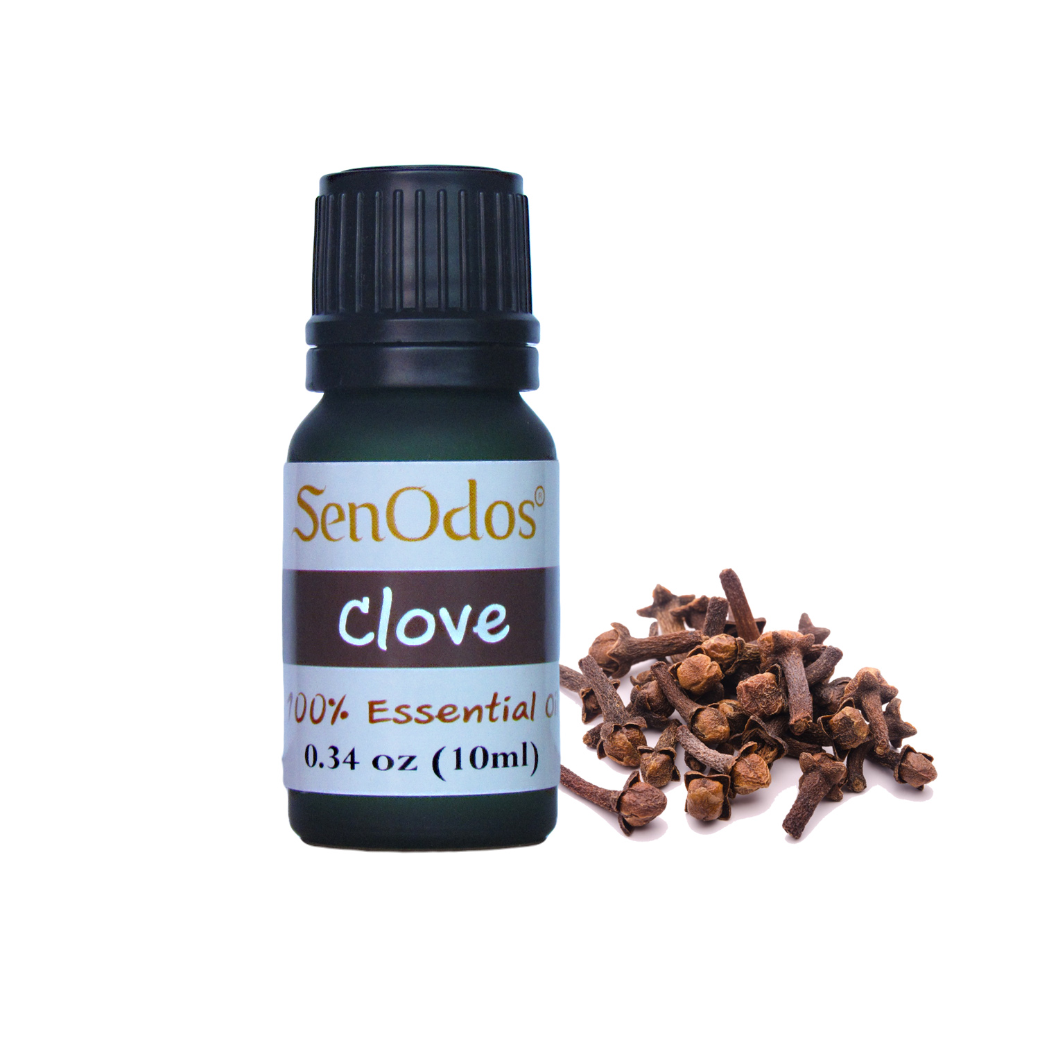 ชุดเซ็ตน้ำมันพร้อมเตาเผา กลิ่นโคลฟว (กานพลู) Clove Essential Oil 10ml + เตาเผาน้ำมันหอมระเหย เซรามิค เครื่องปั้นดินเผา เนื้อศิลาดล สีเขียวหยก ลวดลายใบมะกอก และลายน้ำไหลหลากสีสวยงาม (แถมฟรี!! เทียนไขถั่วเหลืองบริสุทธิ์ 15 g. X 2 ชิ้น ราคา 120 บาท)