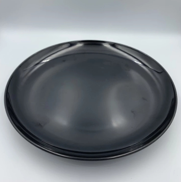 SB Melamine จานใบบัว จานกลมใบบัว สีขาว/ส้ม/ดำ ตรา SB (P199)