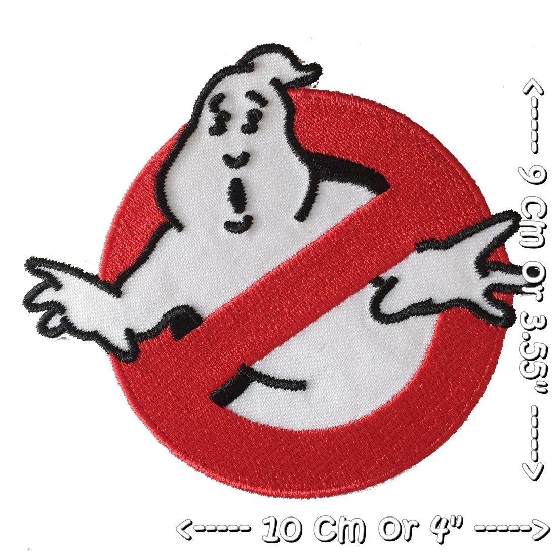 Ghost Buster ตัวรีดติดเสื้อ อาร์มรีด อาร์มปัก ตกแต่งเสื้อผ้า หมวก กระเป๋า แจ๊คเก็ตยีนส์ Movie Embroidered Iron on Patch