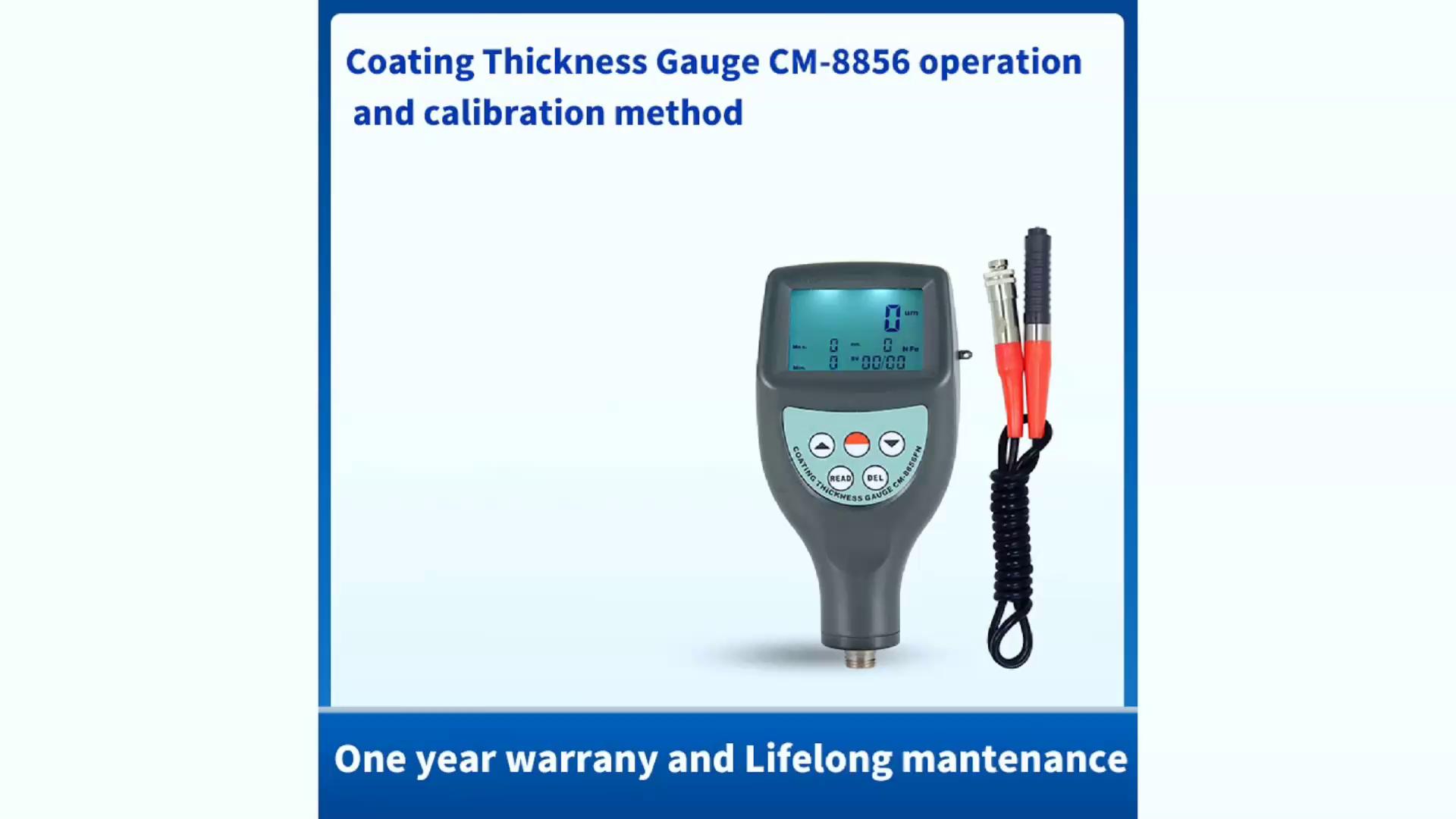 เครื่องวัดความหนาสี,Landtek,Coating Thickness Gauge CM-8856,