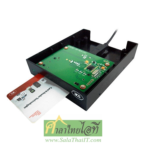 ACR38F-A1 เครื่องอ่านบัตรสมาร์ทการ์ดสำหรับติดตั้งในช่อง Floppy Disk Drive หรือตู้ Kiosk