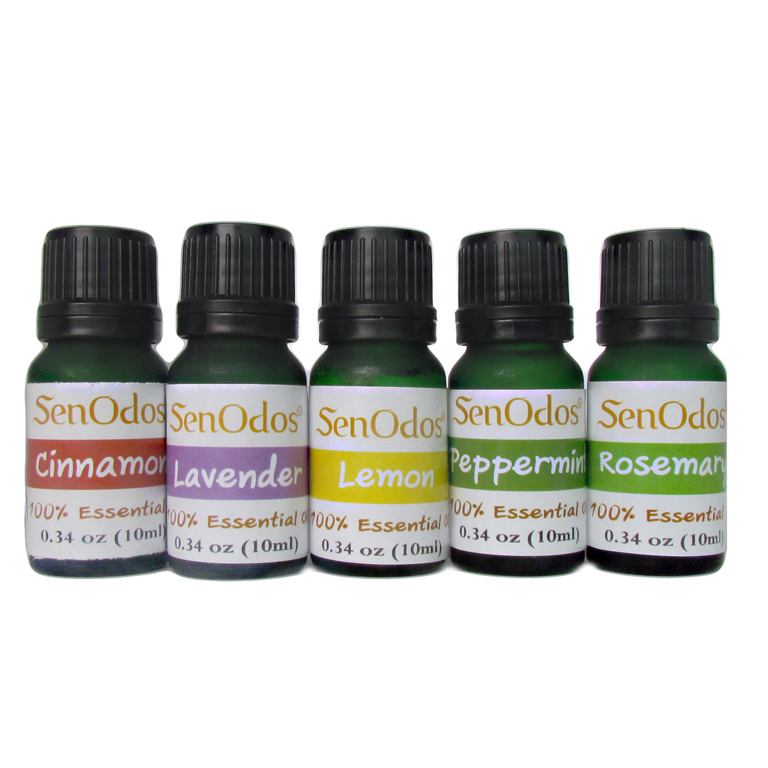 SenOdos ชุดของขวัญ ชุดกิ๊ฟเซ็ท น้ำมันหอมระเหย อโรม่า กลิ่นเพิ่มประสิทธิภาพการทำงาน (Productivity Set) 10 ml x 5 กลิ่นซินนาม่อน,ลาเวนเดอร์,เลม่อน,เปปเปอร์มินต์,โรสแมรี่ บรรจุในกล่องไม้สน รูปทรงเหลี่ยม สวยงาม คุณภาพดี