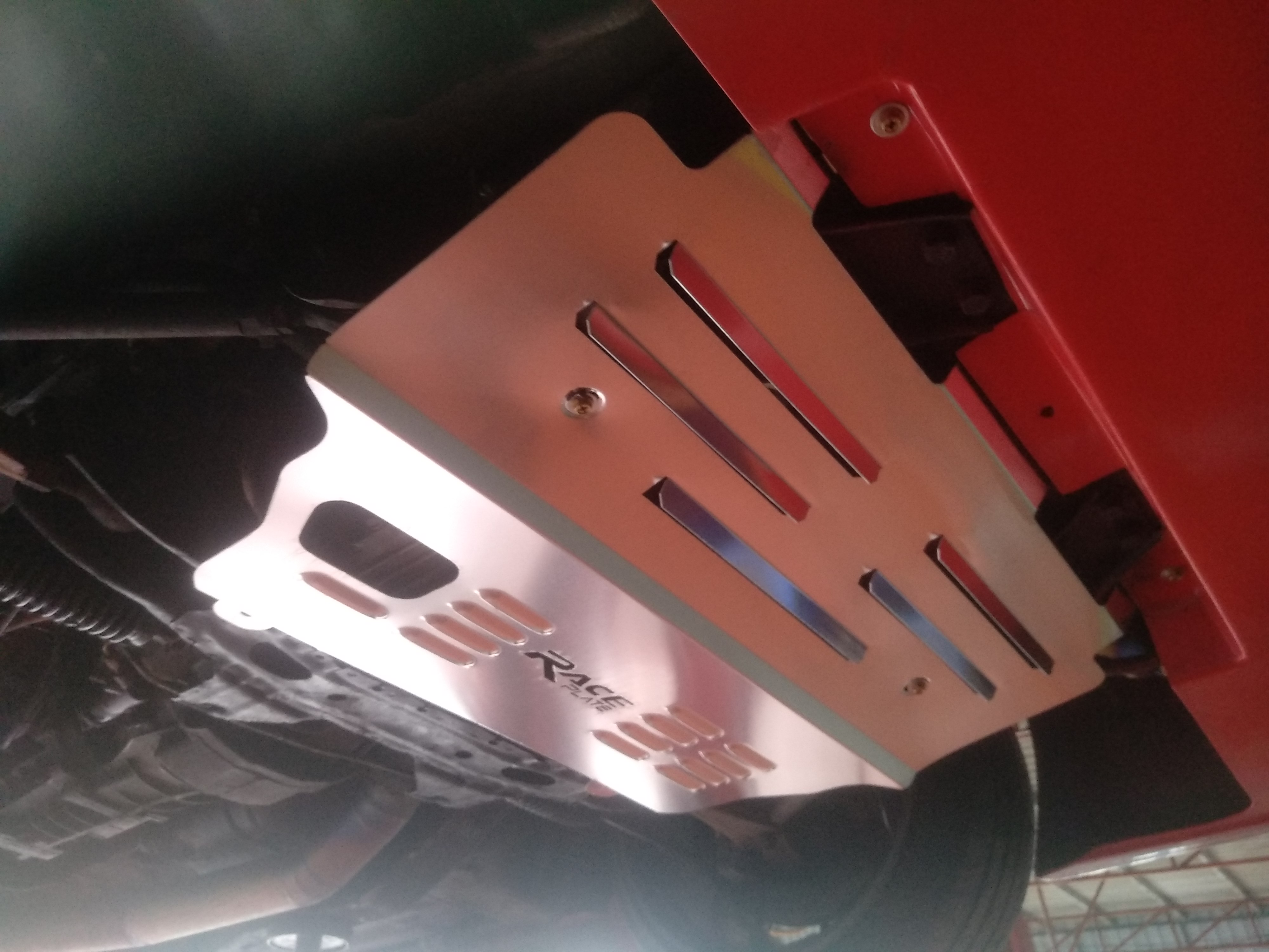 แผ่นปิดใต้ห้องเครื่องอลูมิเนียม Nissan Silvia S15, S15 Raceplate_Undertray