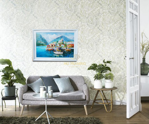 ภาพวาดวิวซานโตรินี่