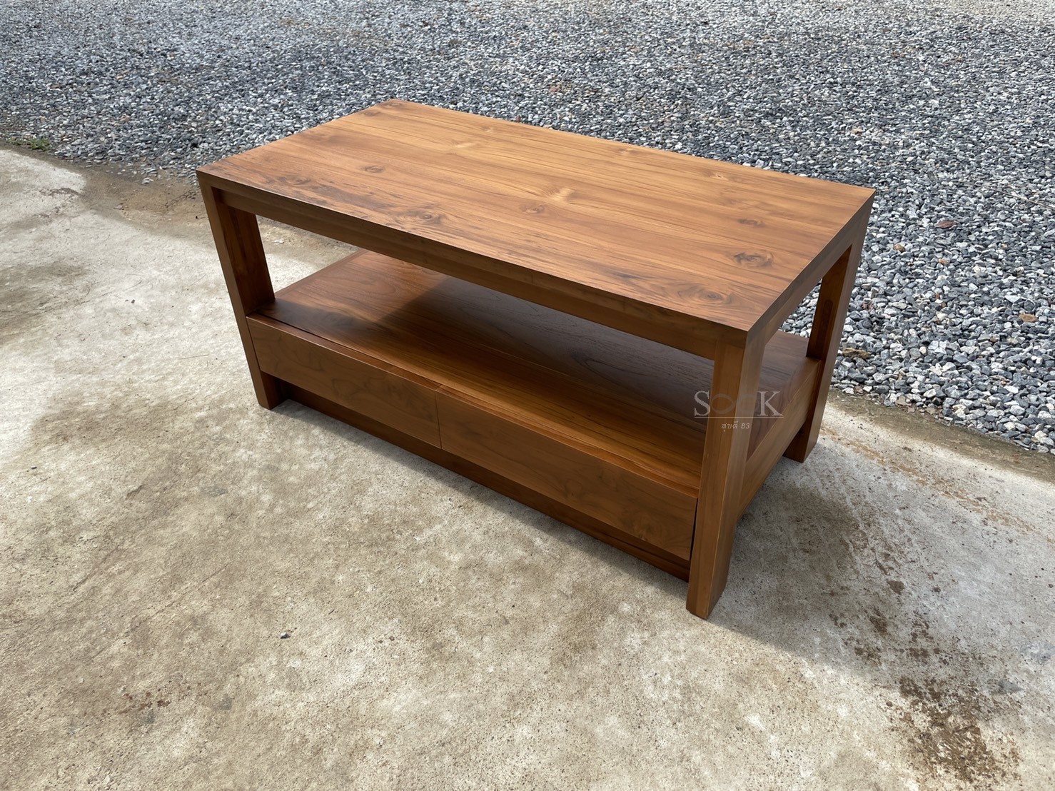 โต๊ะกลางโมเดิร์นลิ้นชักล่าง