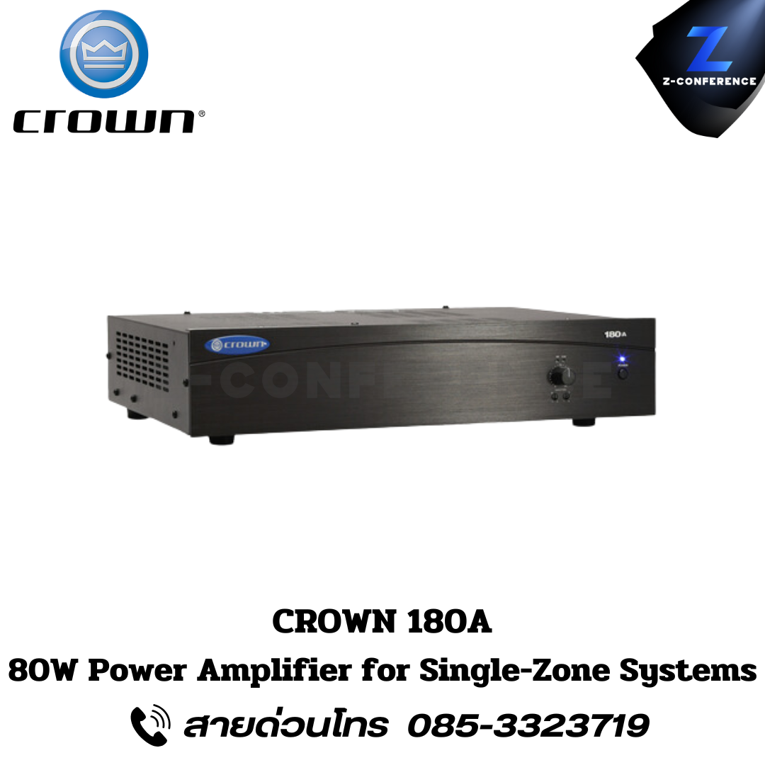 CROWN 180A Power Amplifier , แอมป์ , amplifier, power amp, power amplifier