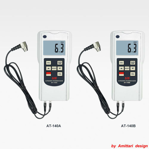 เครื่องวัดความหนาอัลตร้าโซนิคม, Ultrasonic Thickness Gauge Meter, Brand:AMITTARI , Model : AT-140A/B