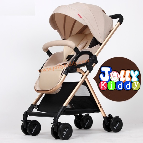 รถเข็นเด็ก Belecoo High Stand Premium gold matelic สีแดง CS10131