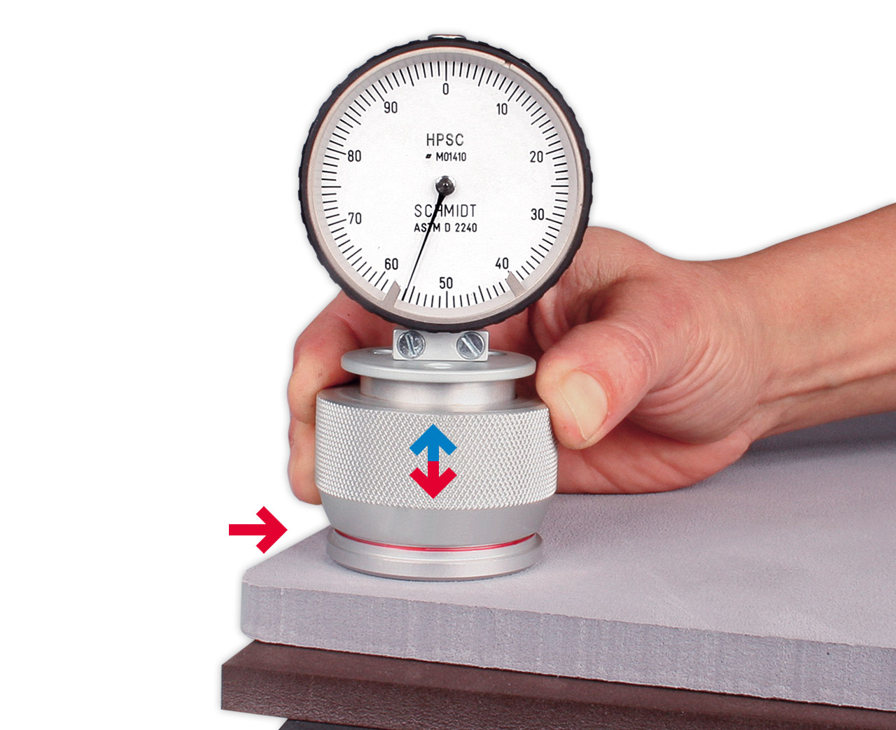 Hans-Schmidt,เครื่องวัดความแข็งยาง, Shore Durometer , HPS Series , Shore Durometer HPSC,According ASTM D 2240,