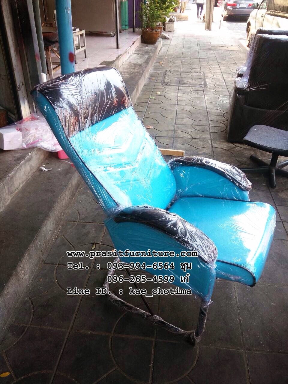 เก้าอี้พักผ่อน เก้าอี้ร้านเกมส์ เก้าอี้นวดสปา รุ่น Mid888