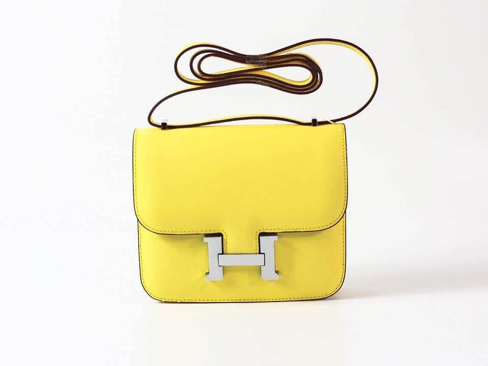 กระเป๋าหนังวัว COZY H mini (Yellow)