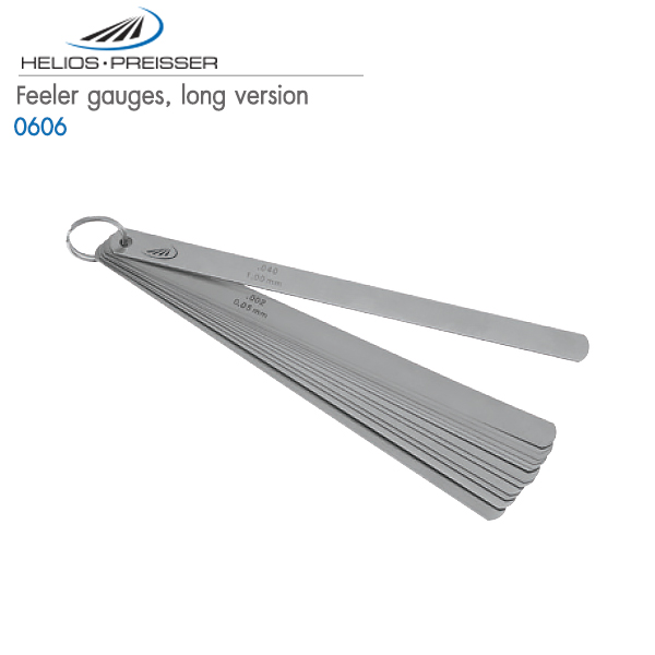 HELIOS-PREISSER,Feeler gauges, long version,0606 150