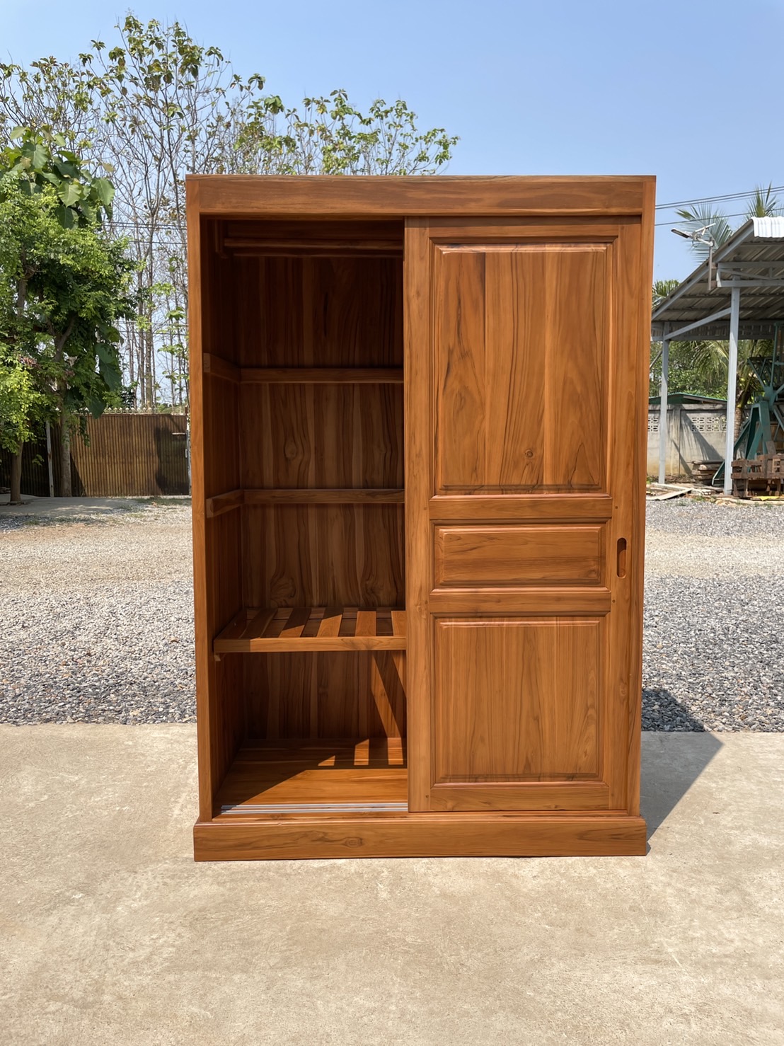 ตู้เสื้อผ้าโมเดิร์นบานสไลด์ สูง 1.8 ม.