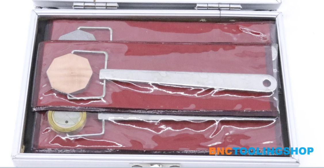 ตัวบ่งชี้สนามอนุภาคแม่เหล็กรูปพาย,GPG01 Pie Gauge Magnetic Field Indicator, for Magnetic Particle Testing 3 Pieces Dead Weight Test Block,Electric Soldering Irons,