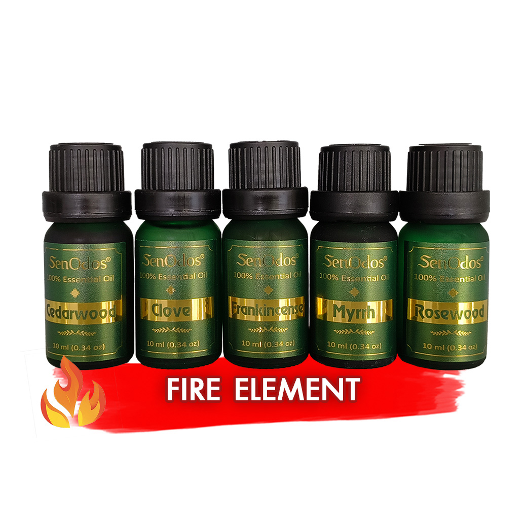 น้ำมันหอมระเหยธาตุไฟ (Fire Element Essential Oils) น้ำมันหอมอโรม่าแท้ 100%