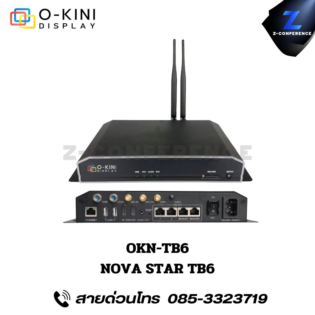O-KINI OKN-TB6 LED SCREEN MULTIMEDIA PLAYER จอทัชสกรีน จออัจฉริยะ จอสัมผัส จอtouchscreen จอled