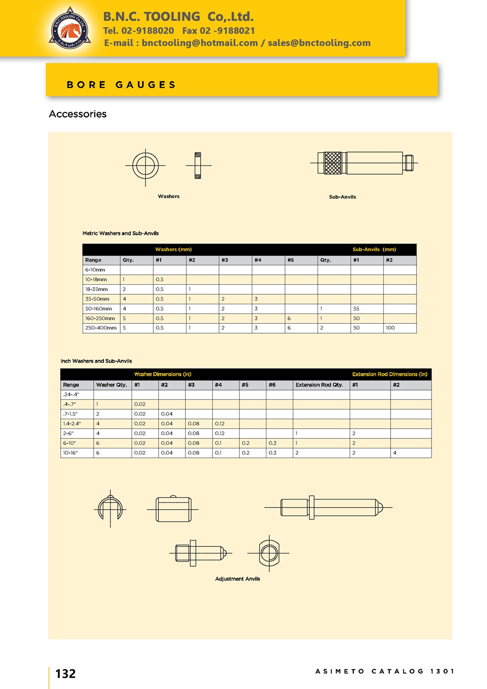 ASIMETO,P132,Accessories