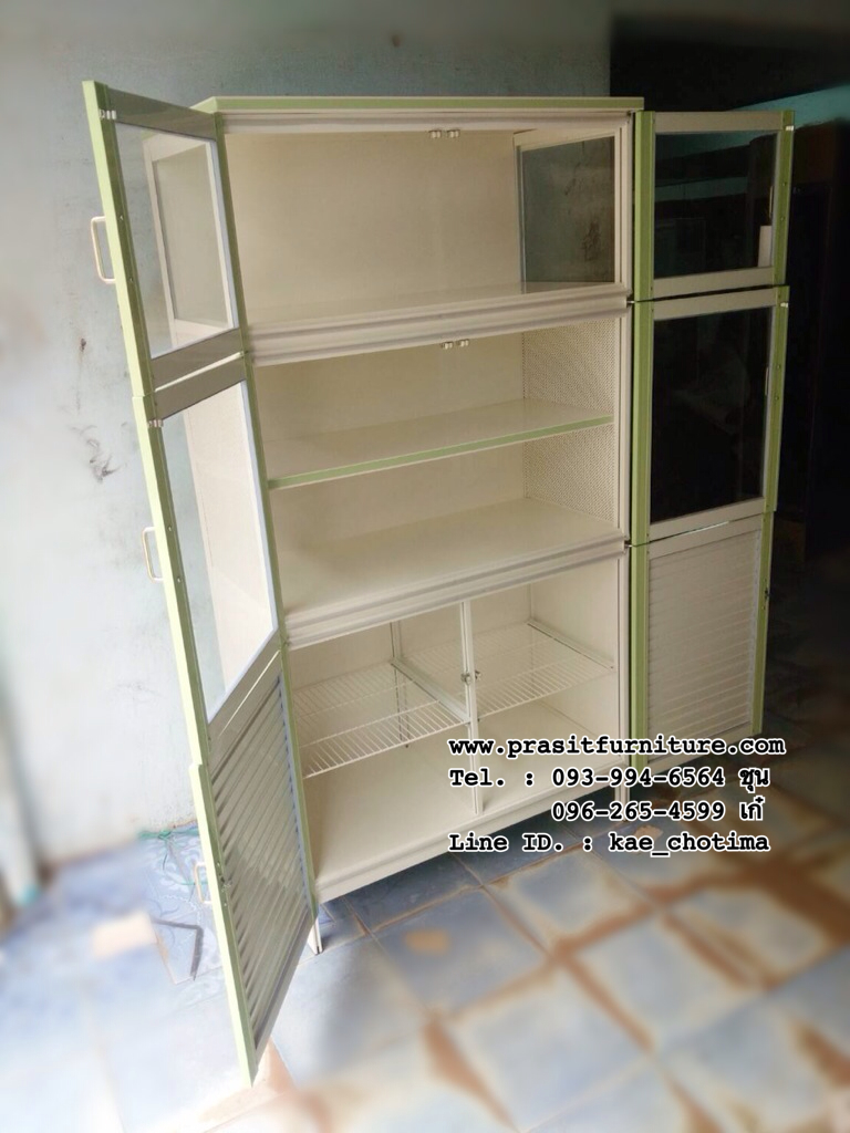 ตู้กับข้าวอลูมิเนียม เมทัลไลท์ Metalite ขนาด 3 ฟุต รุ่น CA202