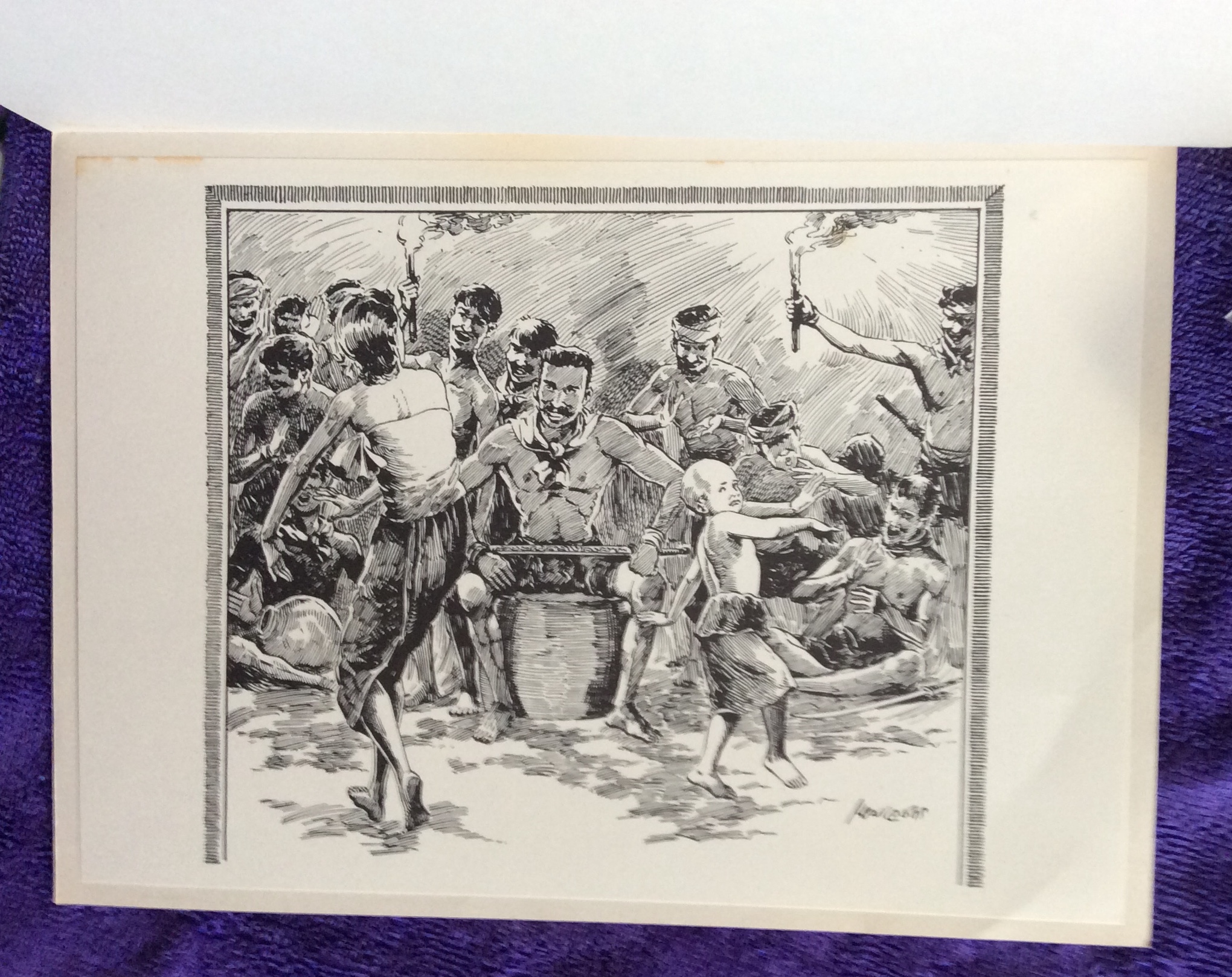 ภาพวาดครูเหมแจกเป็นที่ระลึก ขนาด A4