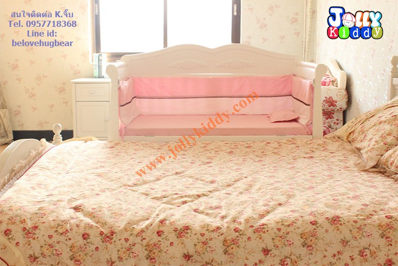 เตียงไม้สีขาว premium grade สำหรับเด็ก มัลติฟังชั่น สไตล์ยุโรป สินค้าคุณภาพ TP21045 (WD3)