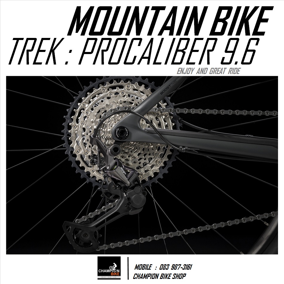จักรยานเสือภูเขา TREK : PROCALIBER 9.6 CARBON MOUNTAIN BIKE - 2020 สีเทาด้าน-เงิน