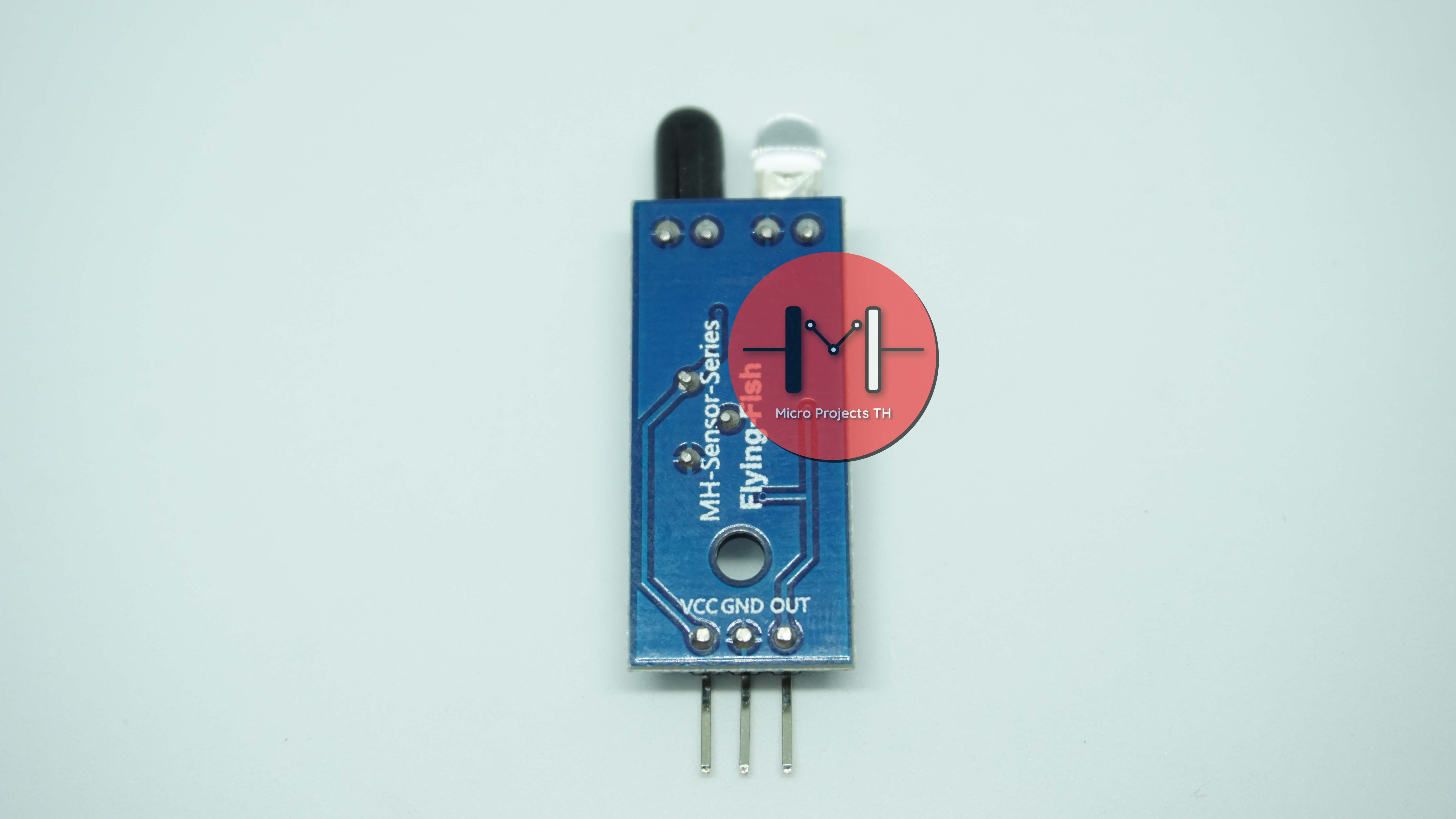 โมดูลตรวจจับสิ่งกีดขวางแบบอินฟาเรด IR Infrared photoelectric Sensor Module