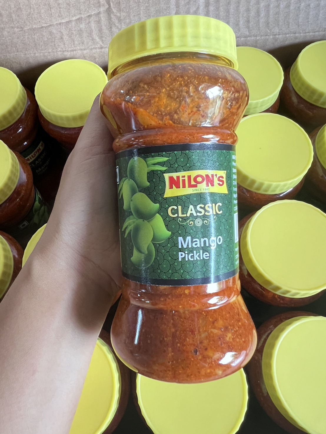 อาจาดมะม่วง ไนลอน คลาสสิค มะม่วงดอง 500 g อินเดีย