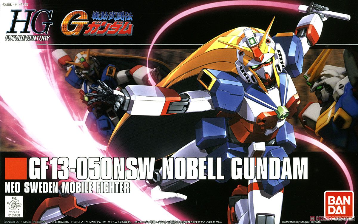 Bandai 1/144 HGFC Nobell Gundam 4573102557209 C5