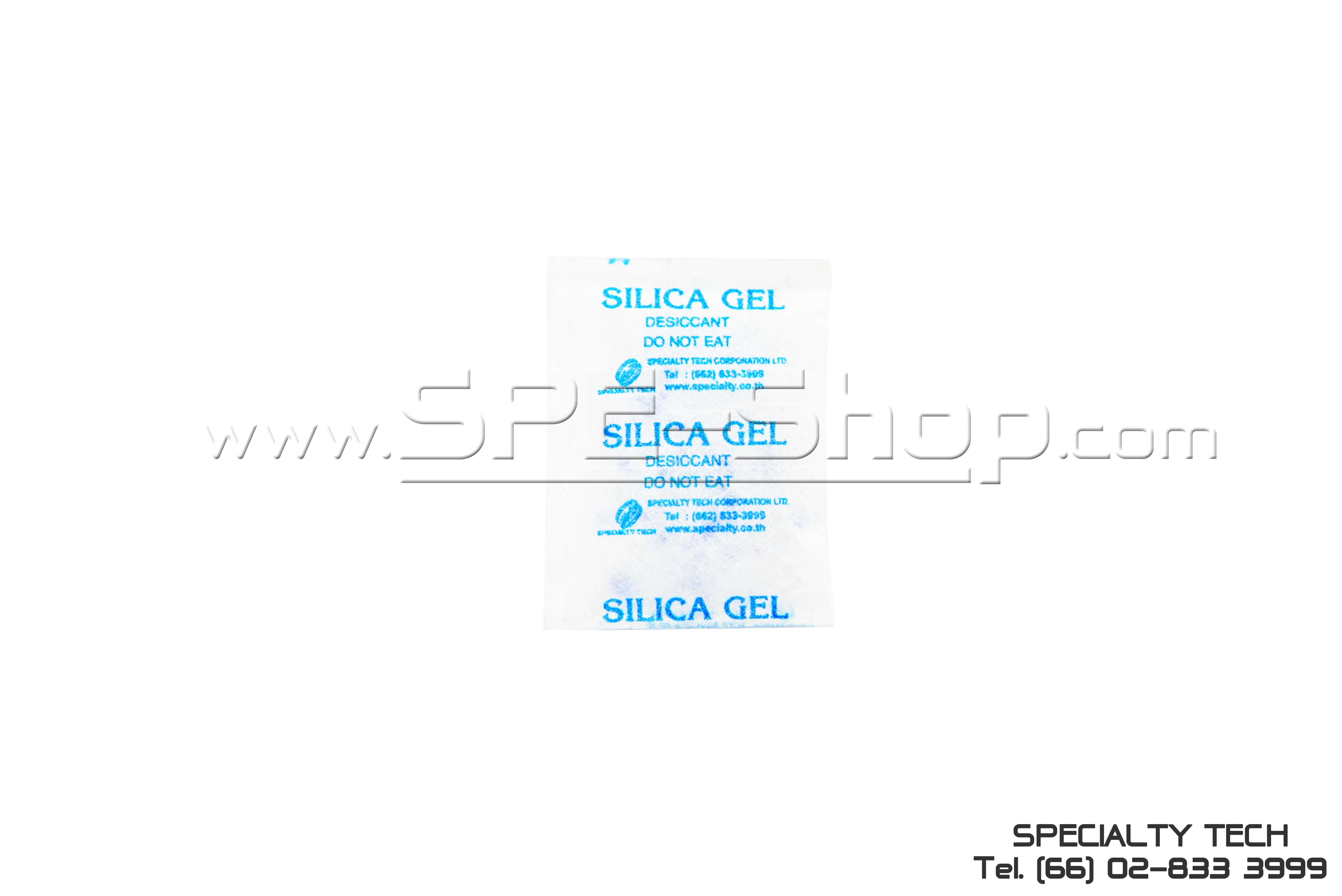 Silica Mix Blue Non Woven ซิลิก้าสีขาวผสมน้ำเงิน ซองนันวูฟเว่น