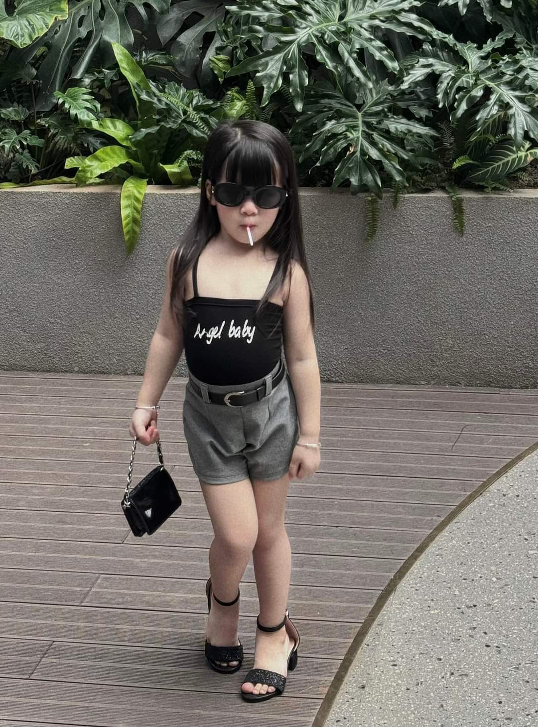 💜พร้อมส่ง💜ชุดเด็กผู้หญิง/JS73_set angel 3 ชิ้น