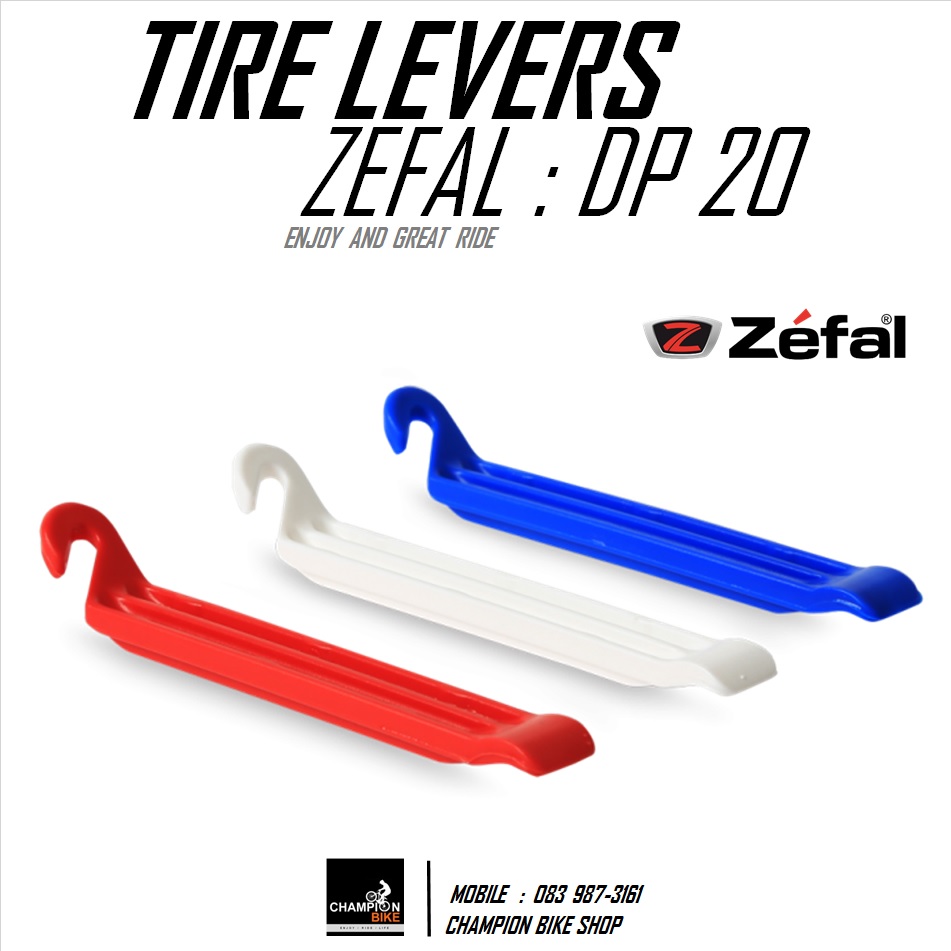 ที่งัดยางจักรยาน ZEFAL : PD20 BICYCLE TIRE LEVERS SET