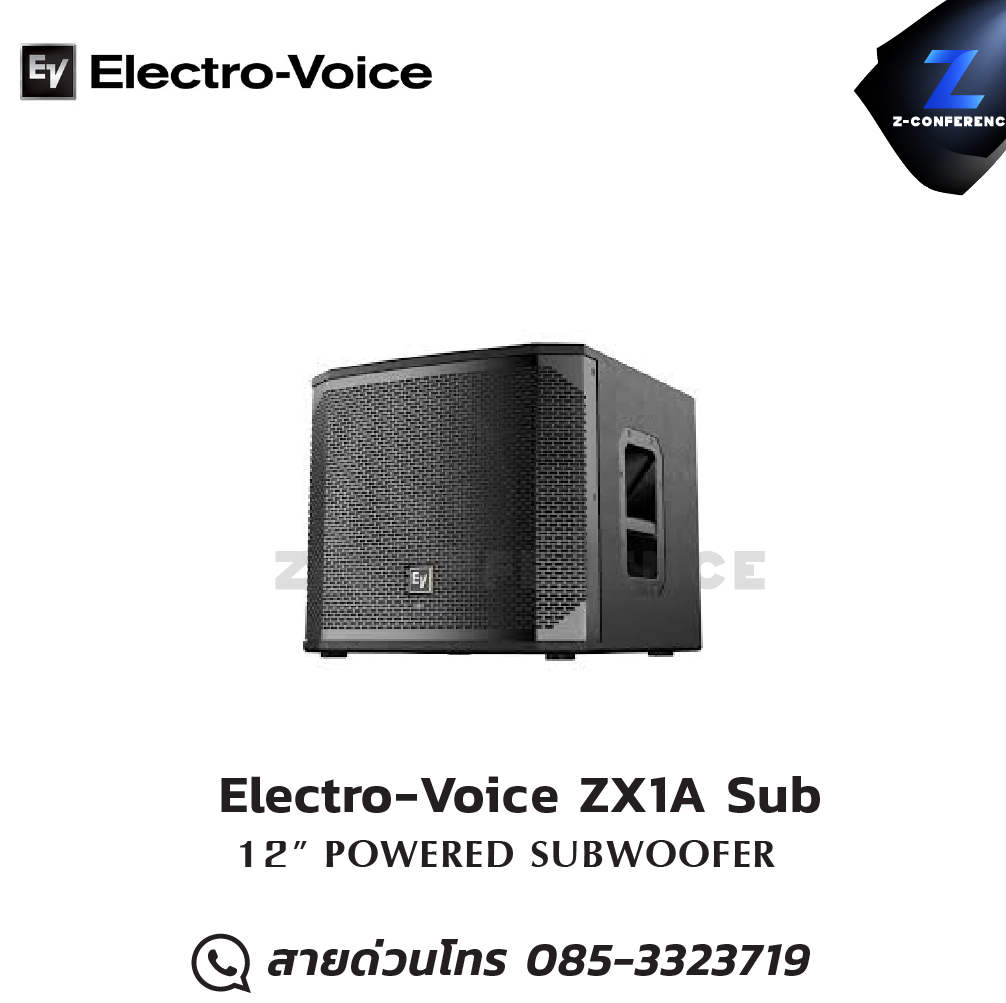 Electro-Voice ZX1A Sub 12" powered Subwoofer ลำโพง , ตู้ลำโพง , speaker