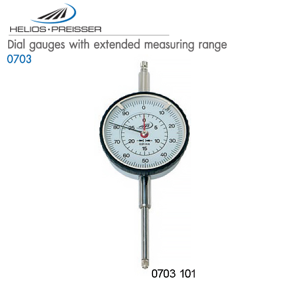 HELIOS-PREISSER,Dial gauges with extended measuring range,0703