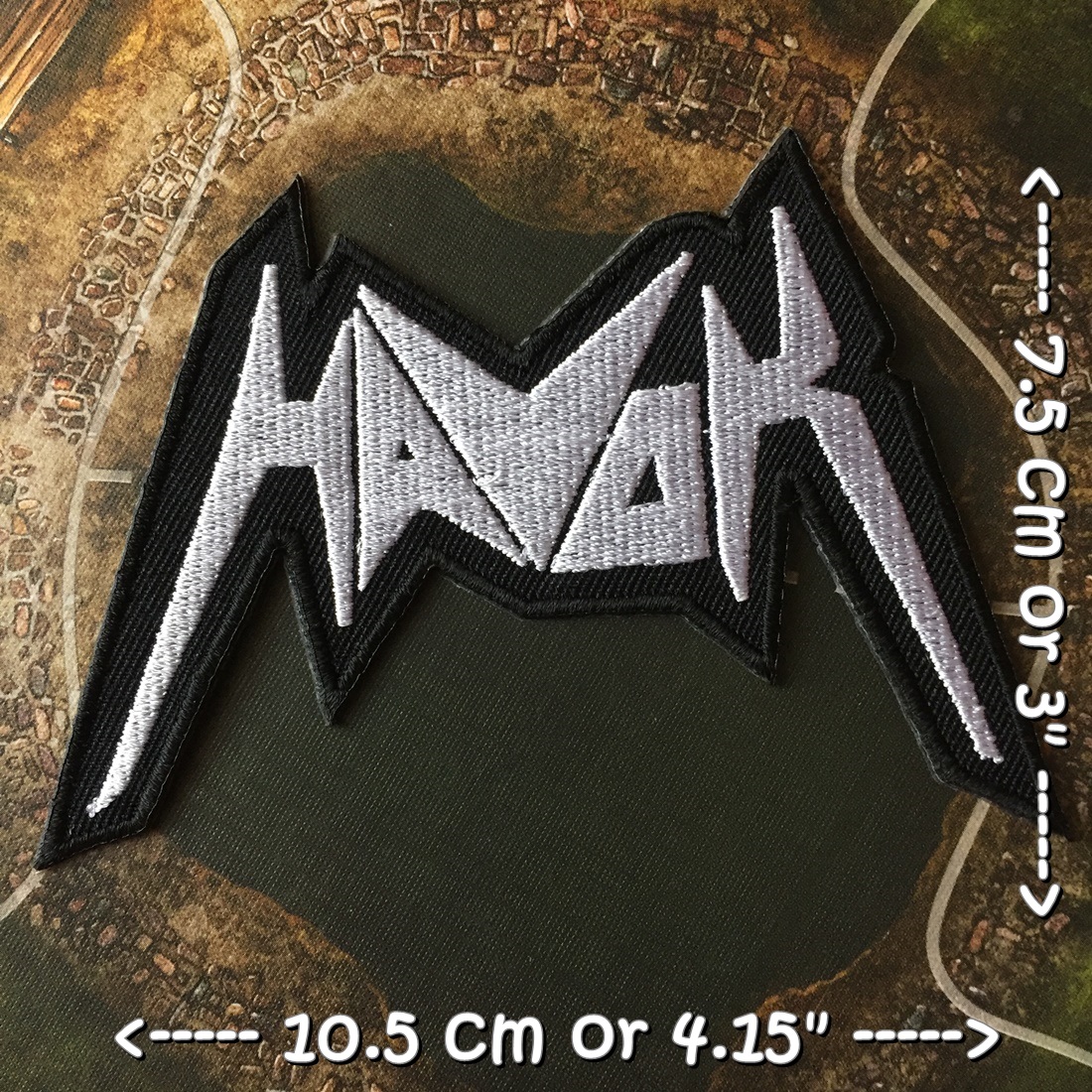 Havok วงดนตรี ร็อค เฮฟวี่เมทัล พังค์ ตัวรีดแบบปัก อาร์มปัก ตัวรีดติดเสื้อ ตัวรีด ติดกระเป๋า ติดหมวก ติดแจ๊คเก็ต Rock Iron on Embroidered Patch