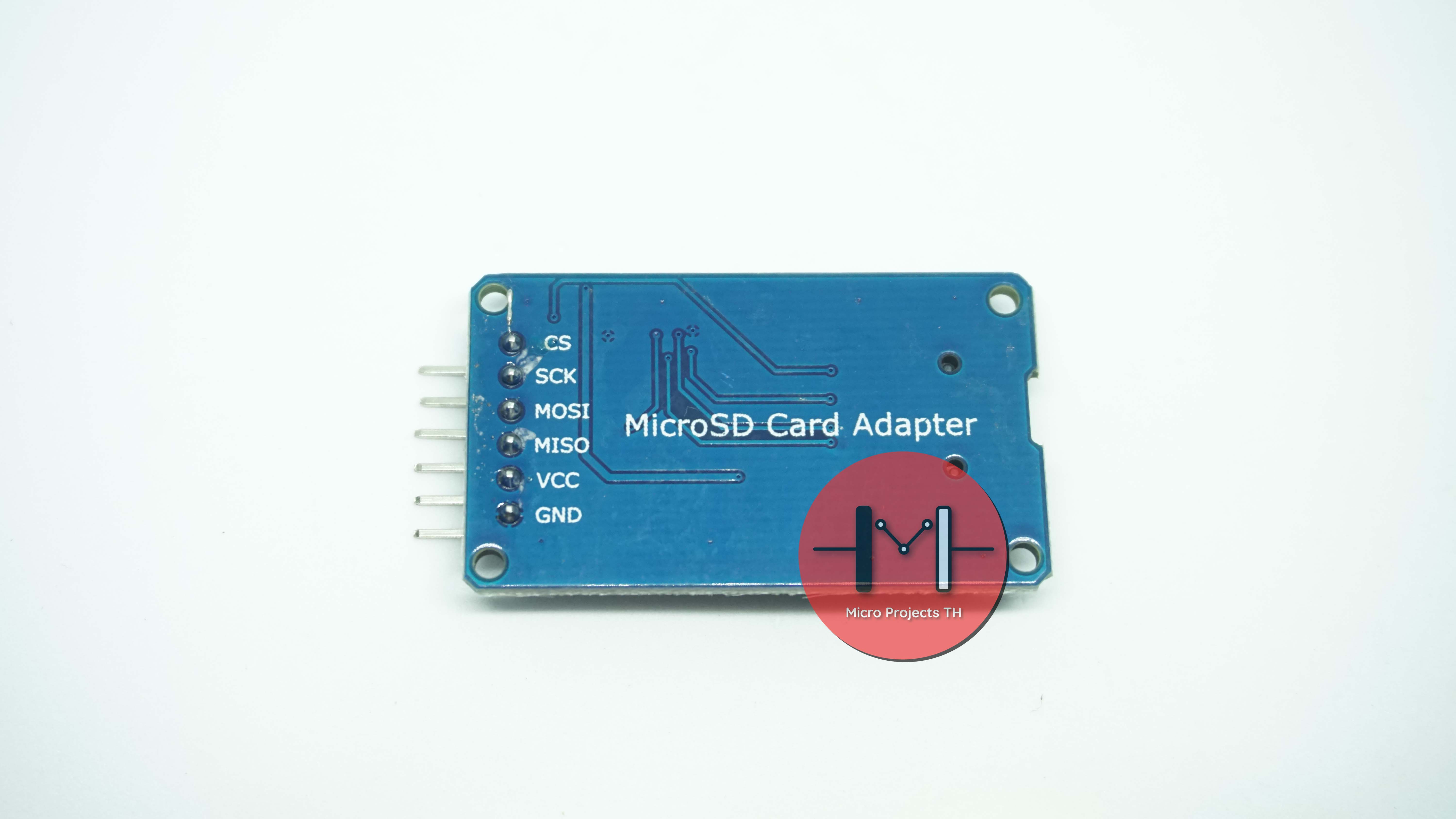 โมดูลบันทึกข้อมูล Micro SD Card Module