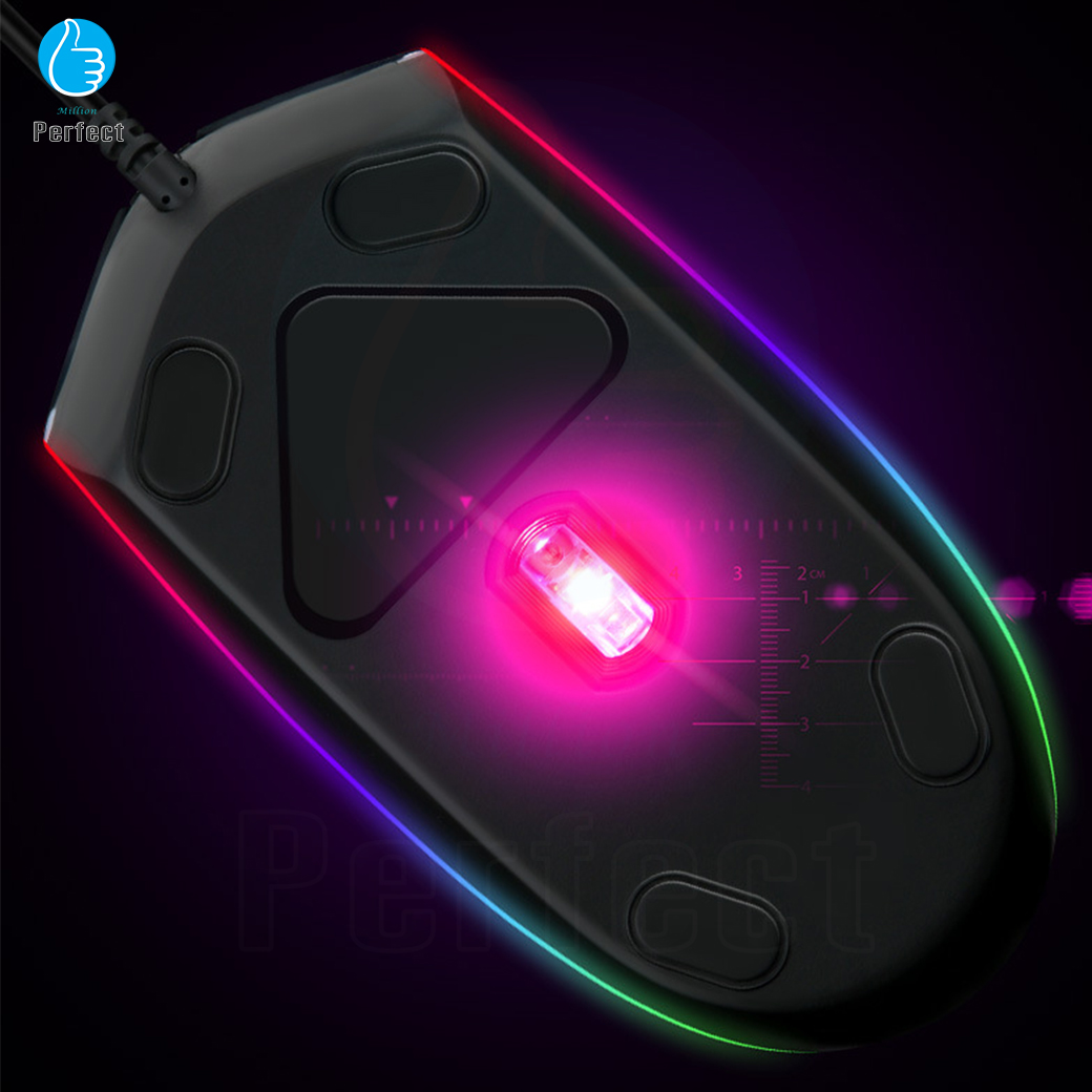 เมาส์ เมาส์ USB เมาส์เกมมิ่ง ความแม่นยำสูงปรับ DPI 800 - 1600 มาพร้อมไฟ LED ในตัว เหมาะกับเกมส์ ทำงาน รุ่น JM610