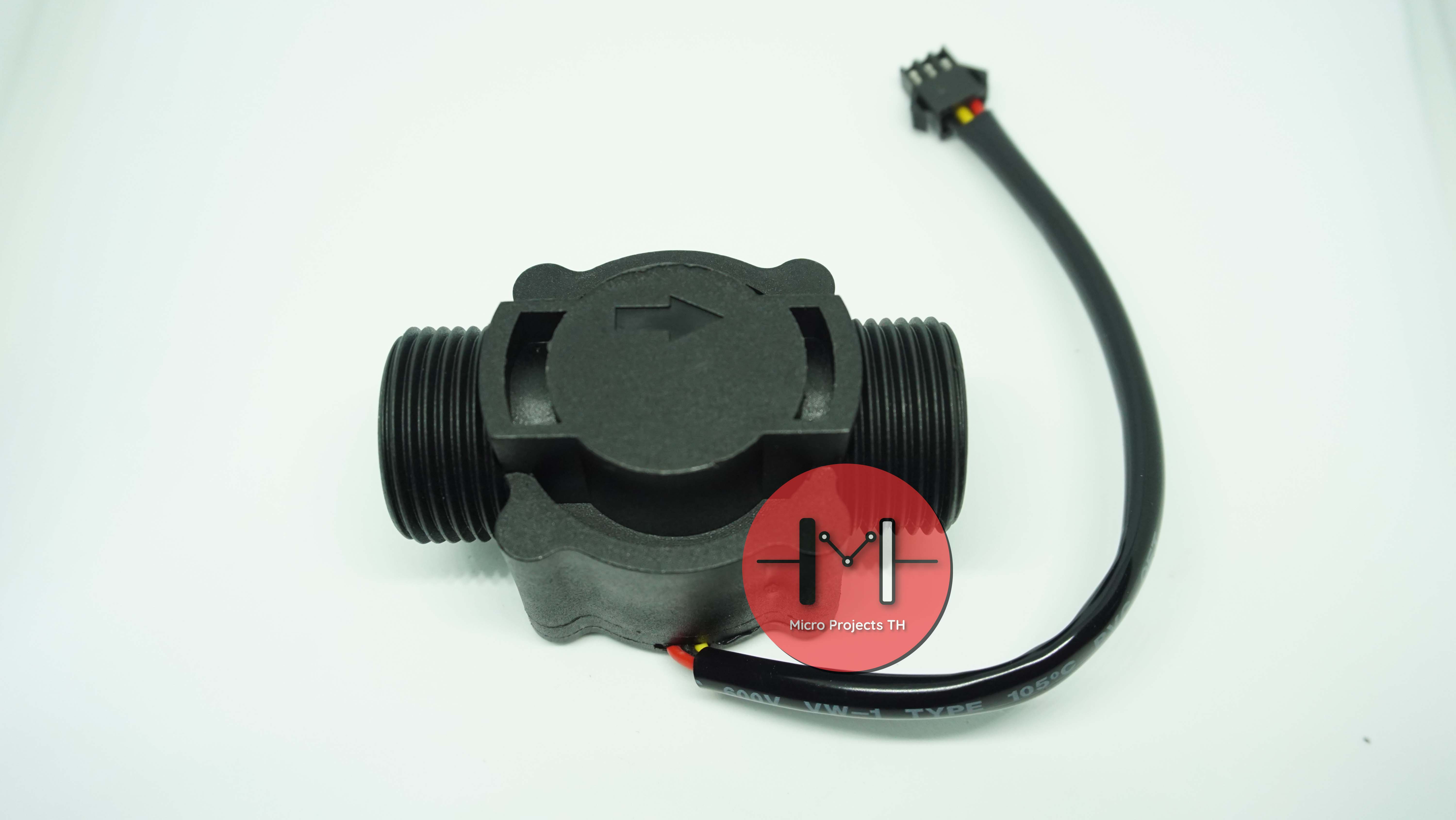เซ็นเซอร์วัดอัตราการไหลของน้ำ(FS300A) Water Flow Sensor 1-60L/min 1.75MPa 6 หุน 3/4นิ้ว
