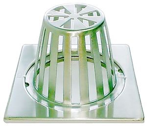 ตะแกรงหัวน้ำฝน(HSJ STAINLESS STEEL ROOF DRAIN) ขนาด 2 นิ้ว