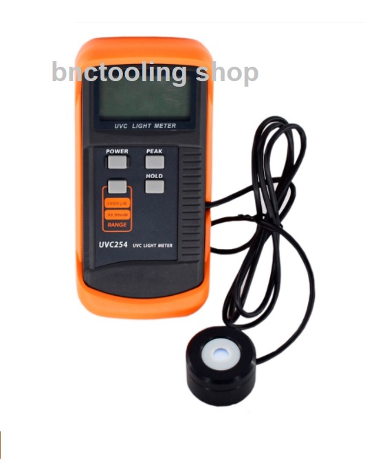 เครื่องวัดแสง, Digital Lux Meter UVC Light Meter UVC254 Wavelength coverage 248nm～262nm