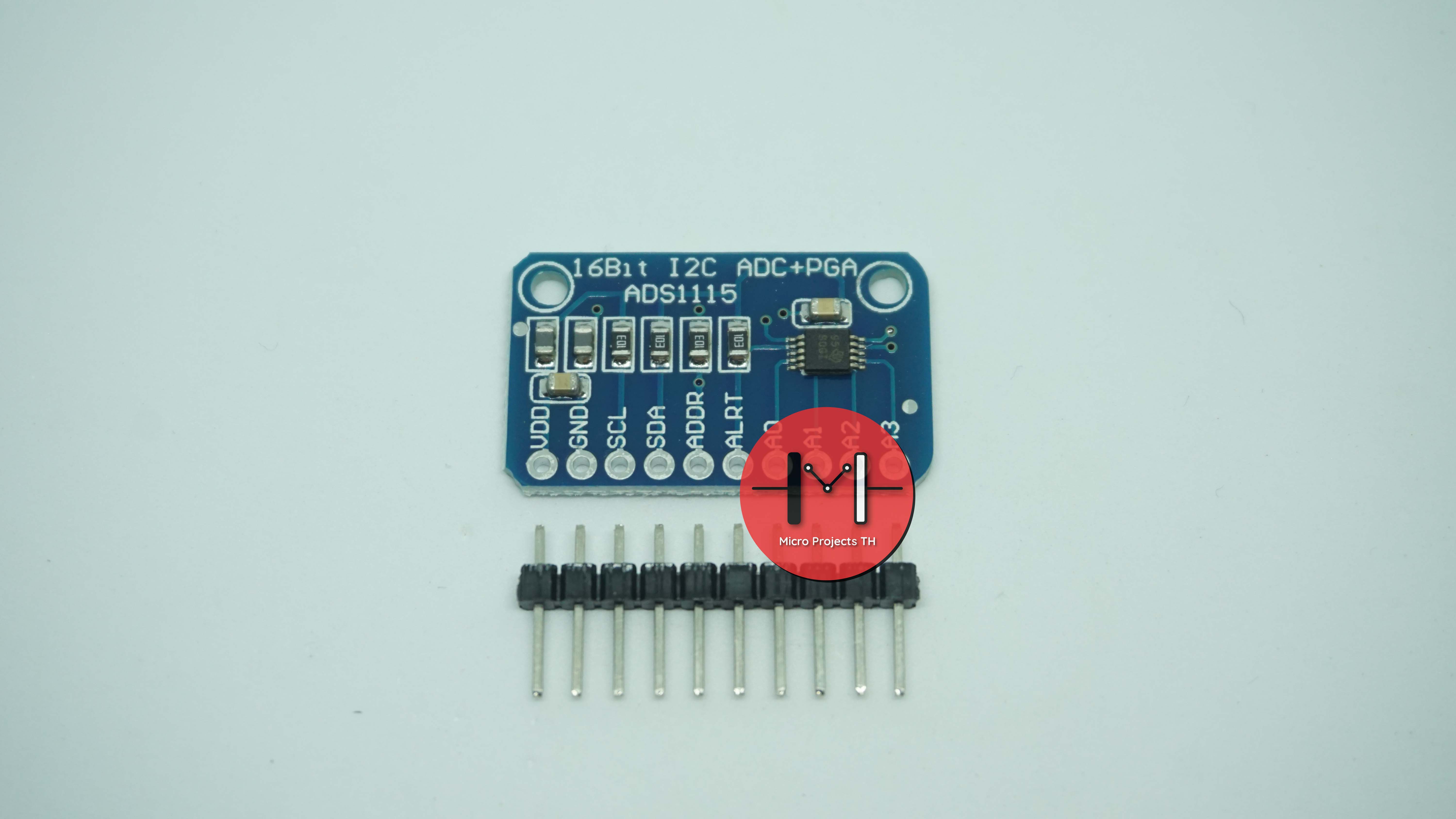 ADS1115 I2C ADC 4 Channel 16-Bit with Programmable Gain Amplifier Module