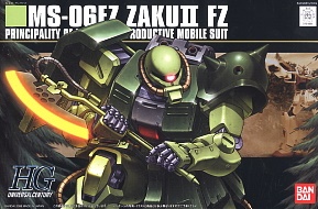 Bandai HG 1/144 HGUC 087 ZAKU II FZ 4573102582621 C4