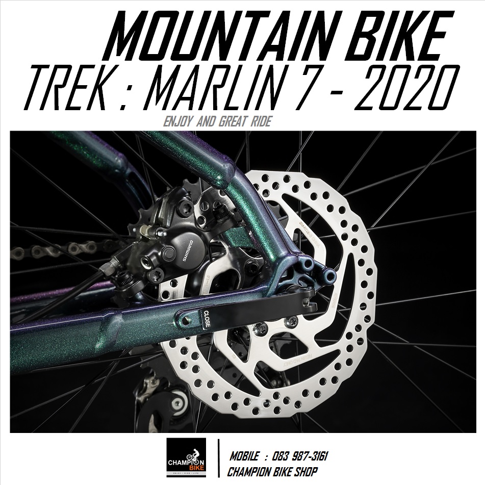 จักรยานเสือภูเขา TREK : MARLIN 7 DISC MOUNTAIN BIKE - 2020 สีเขียว-บรอนซ์