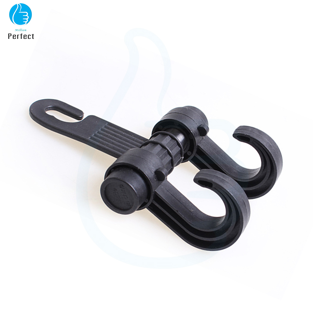 ที่แขวนของในรถ 2 ข้าง ที่แขวนของหลังเบาะรถ ตะขอแขวนของหลังเบาะรถ ตะขอแขวนอเนกประสงค์ รับน้ำหนักได้ถึง 20kg รุ่น HH2